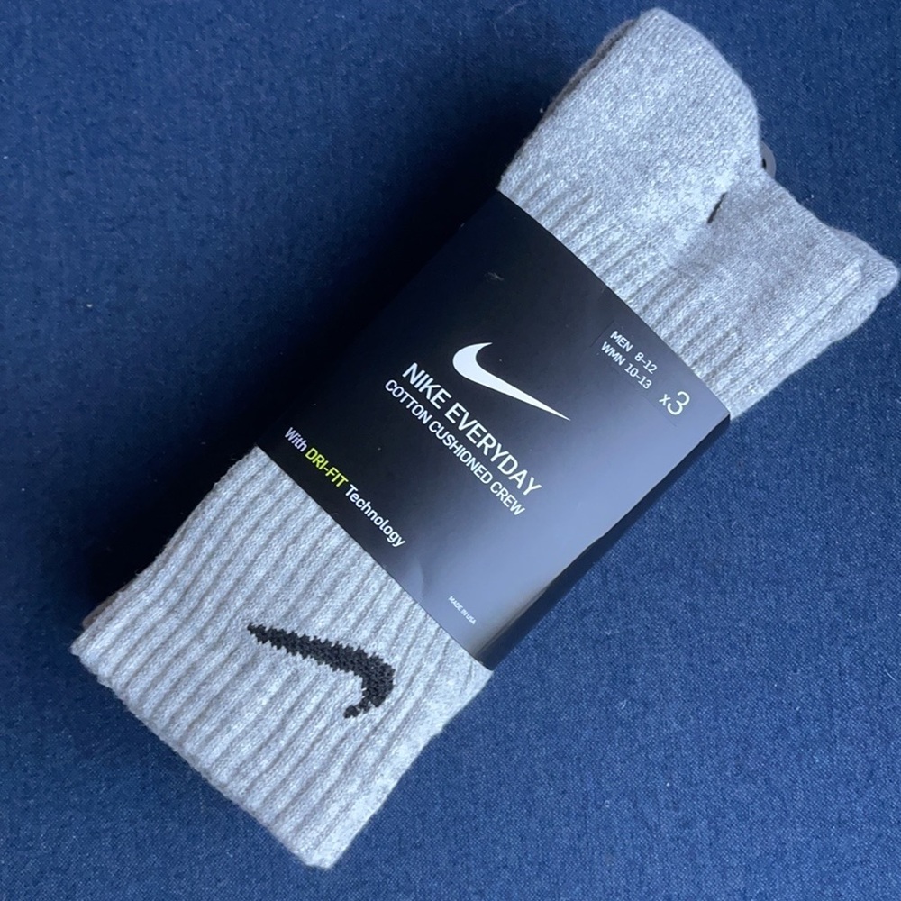 Nike Socks Everyday Cushioned Crew 3 pairs socks set - Picture 2 of 16